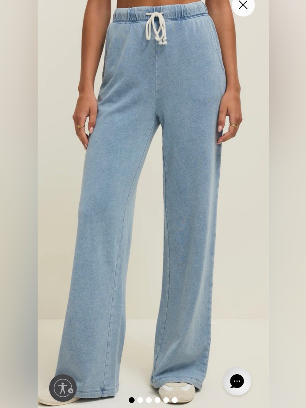 Z Supply Hunter Knit Denim Pant - Picture 5 of 7